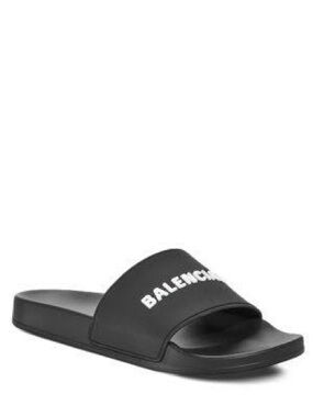 Balenciaga Black Slide Sandals US 10M/UK 9/JP 28.5/EU 43